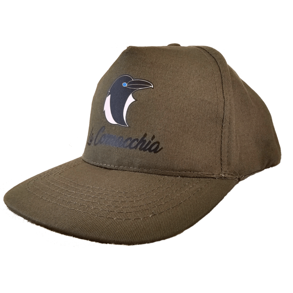 Cappello La Cornacchia con logo